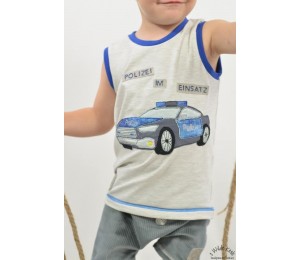 Stickdatei - Polizeiauto Fransenappli